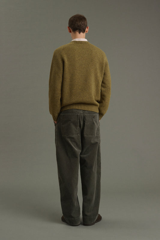 Pantalon Kurtis - Gris Vert - Coton - Homme