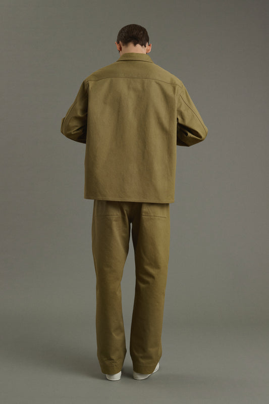 Chemise Tim - Beige - Coton - Homme