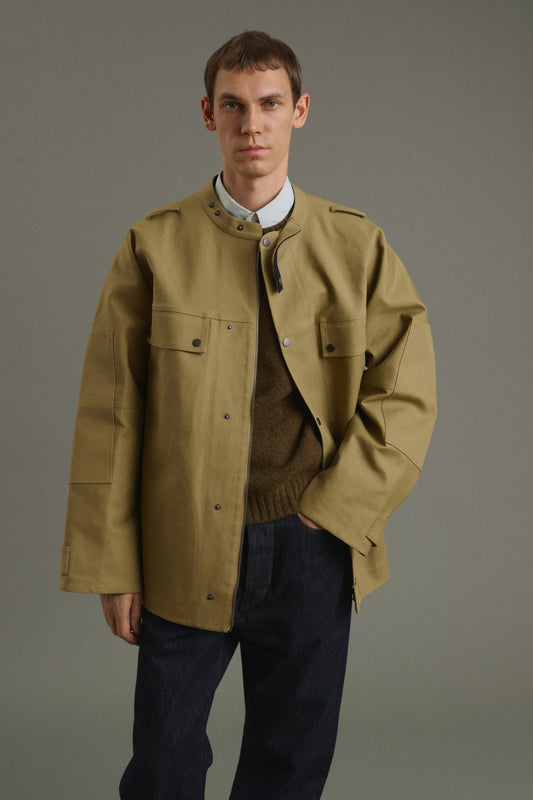 Manteau Martin - Beige - Coton - Homme