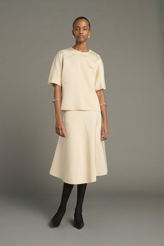 Rock Kelya - Creme - Damen
