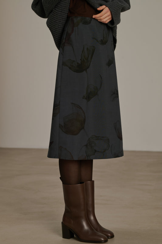 Stiefeletten Cara - Ébène - Leder - Damen