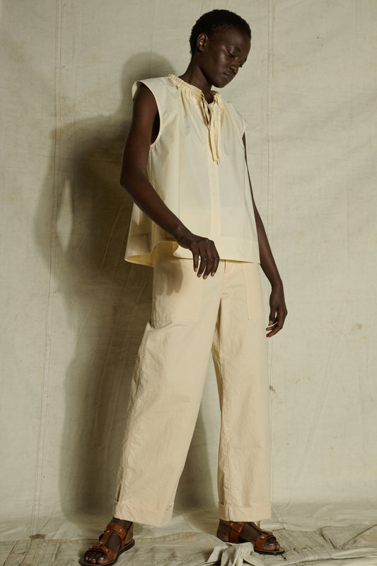 CHEMISE TANGER ECRUE