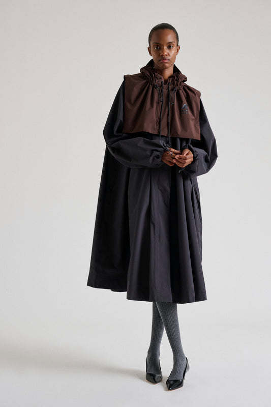 Gillian Hat - Chocolate Technical Water-Repellent - Soeur