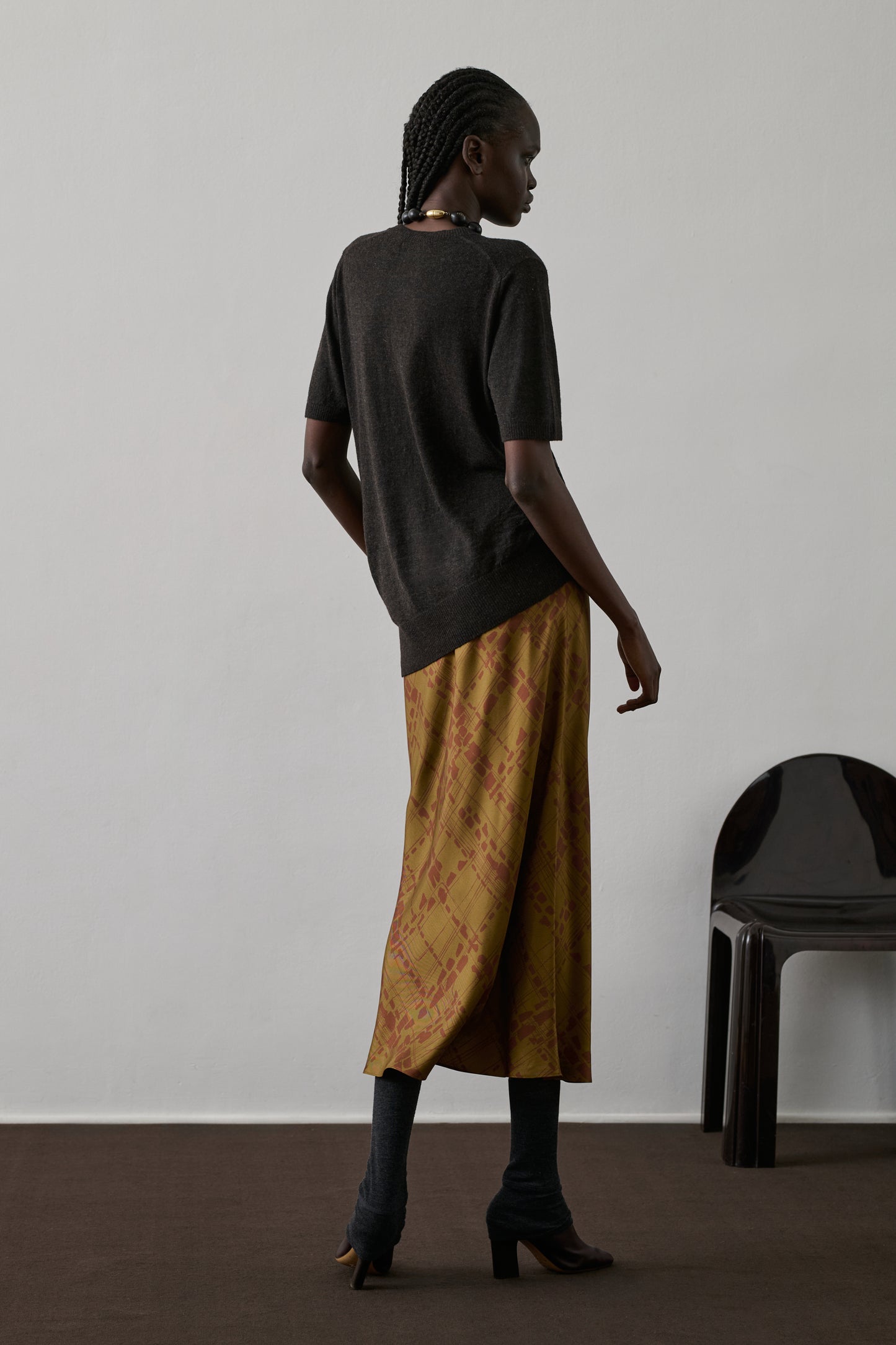 PULL FLORIS MARRON