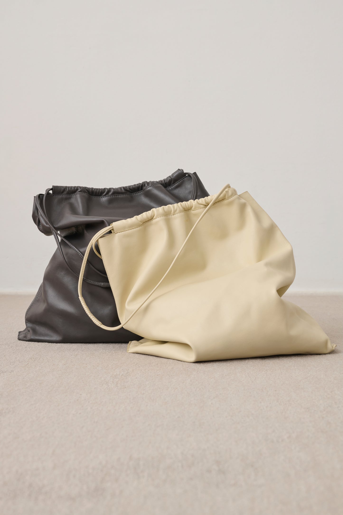 Bag Sia - Anthracite Grey - Leather - Women