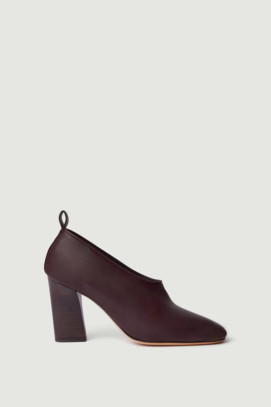 Escarpins Thea - Bordeaux Foncé - Cuir - Femme