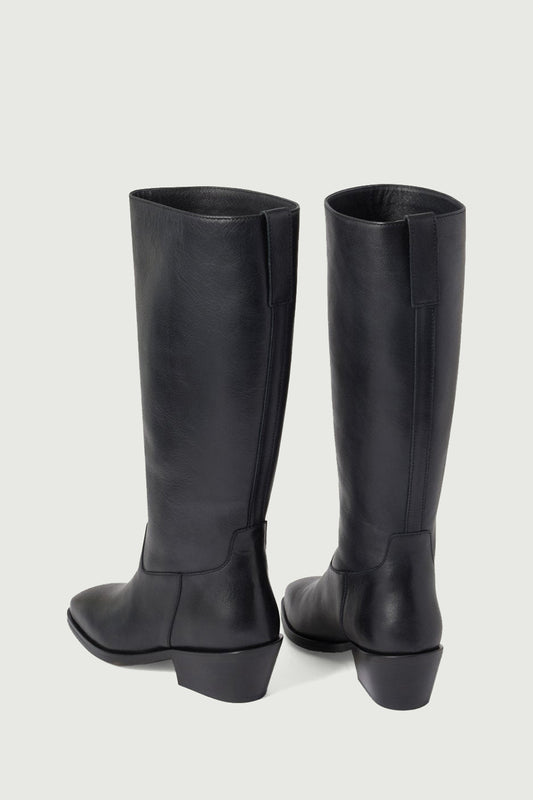 Stiefel Bergam - Schwarz - Leder - Damen