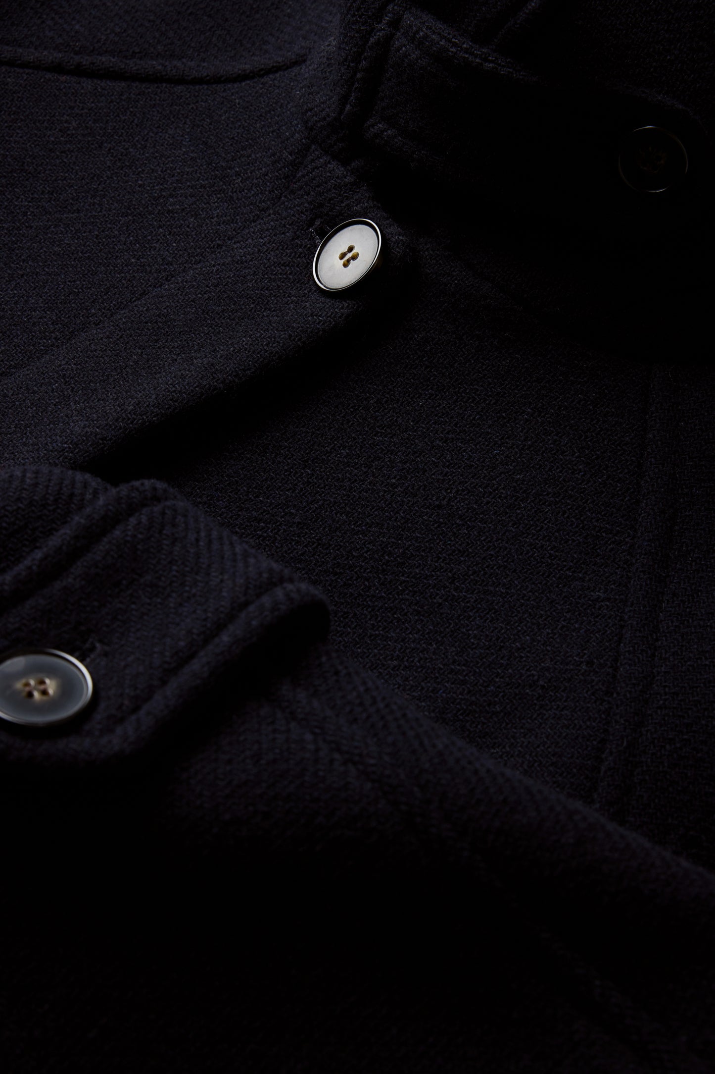 Mantel Berlin - Navy - Wolle - Damen