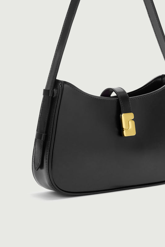 Sac Bonnie - Noir - Cuir - Femme