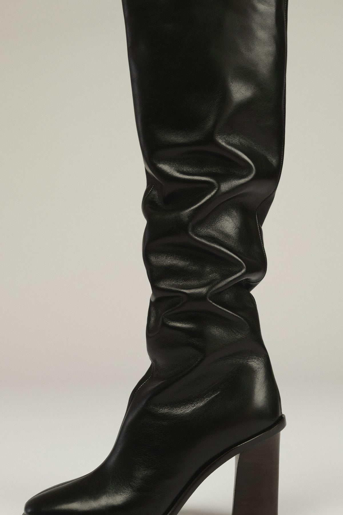 Bottes Livia - Noir - Cuir - Femme