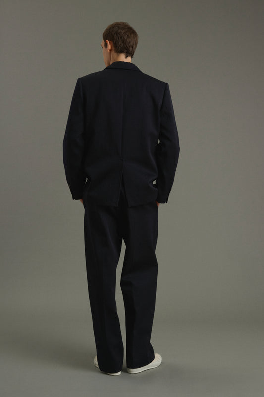 Veste Clement - Dark Navy - Laine - Homme