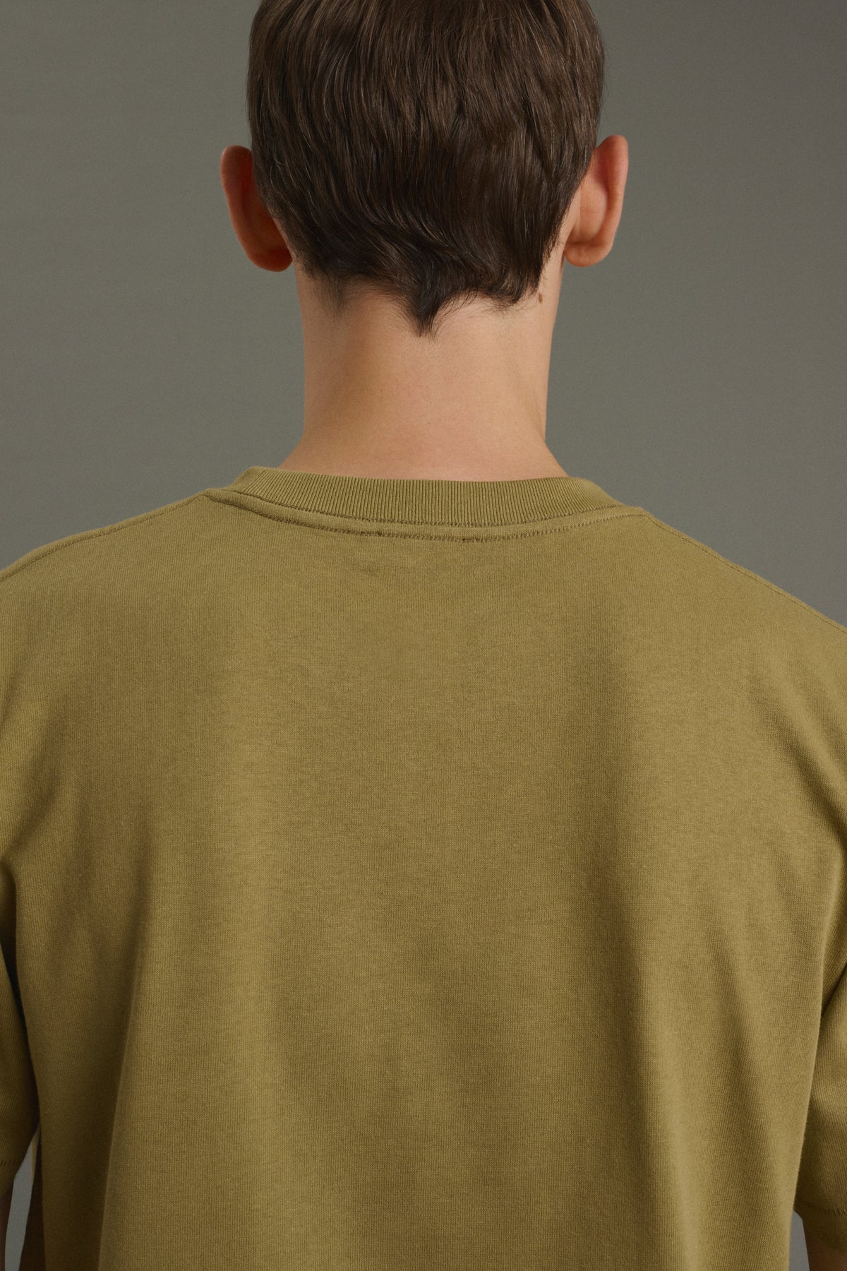 T-Shirt Owen - Helles Khaki - Baumwolle - Herren vue 5