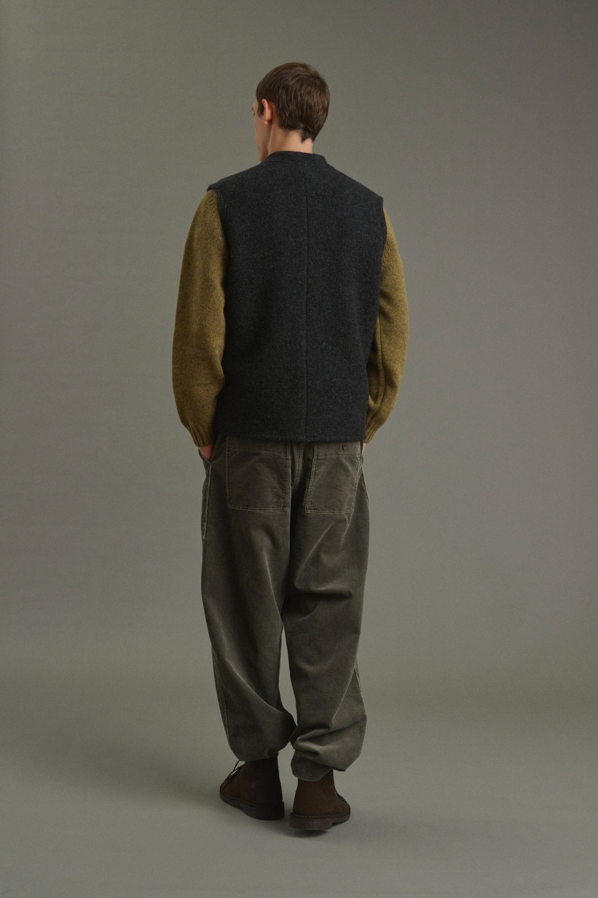 Jacke Samuel - Anthrazitgrau - Wolle - Herren