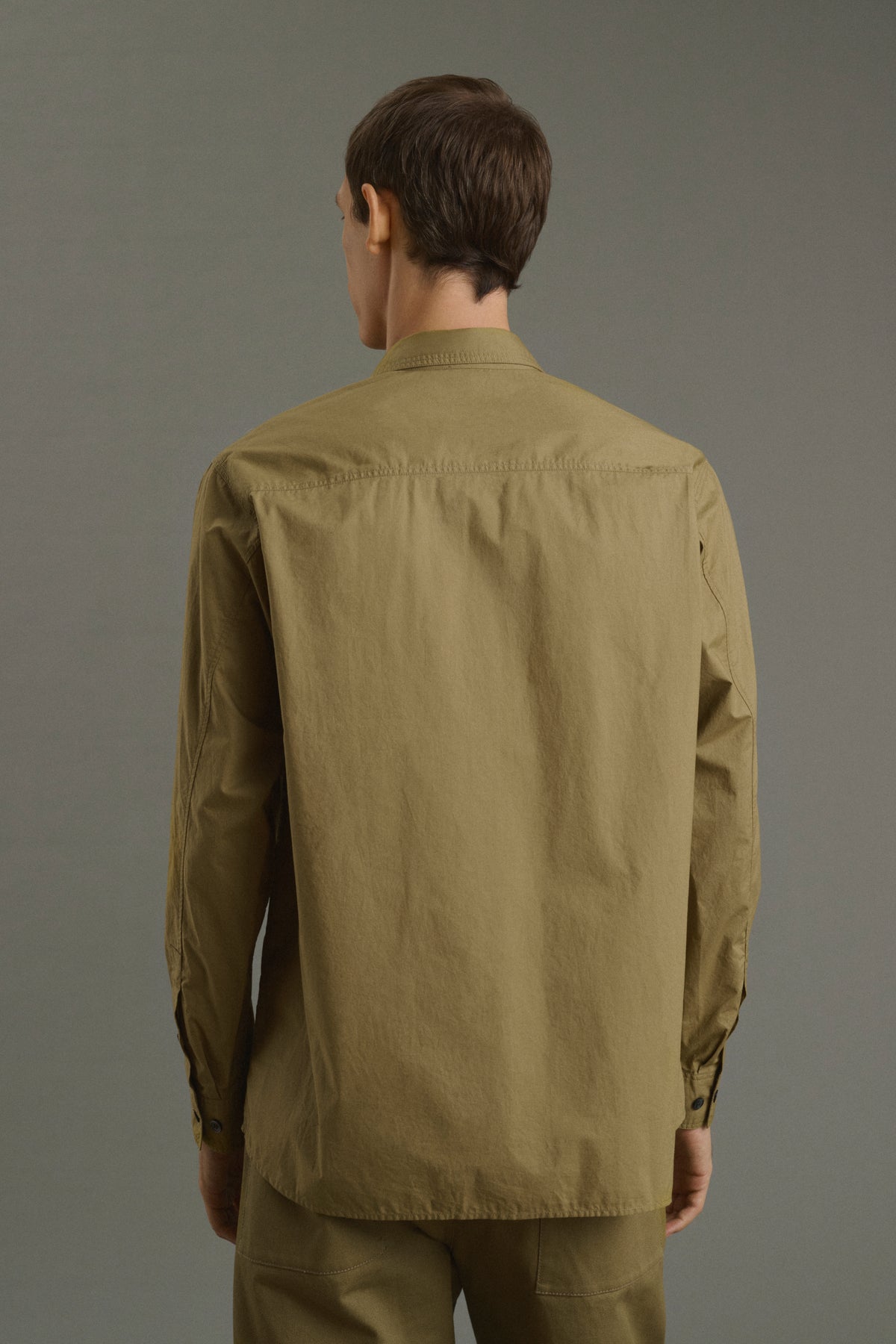 Hemd Isaac - Beige - Baumwolle - Herren vue 4