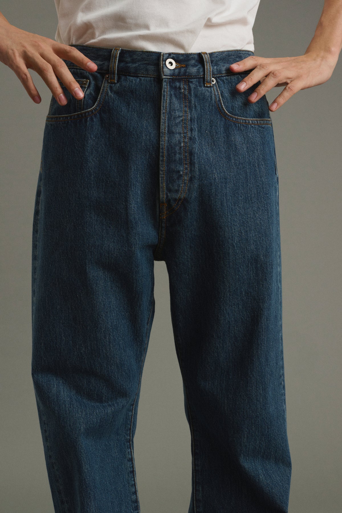 Jean Tom - Denim in verwaschenem Blau - Baumwolle - Herren vue 5