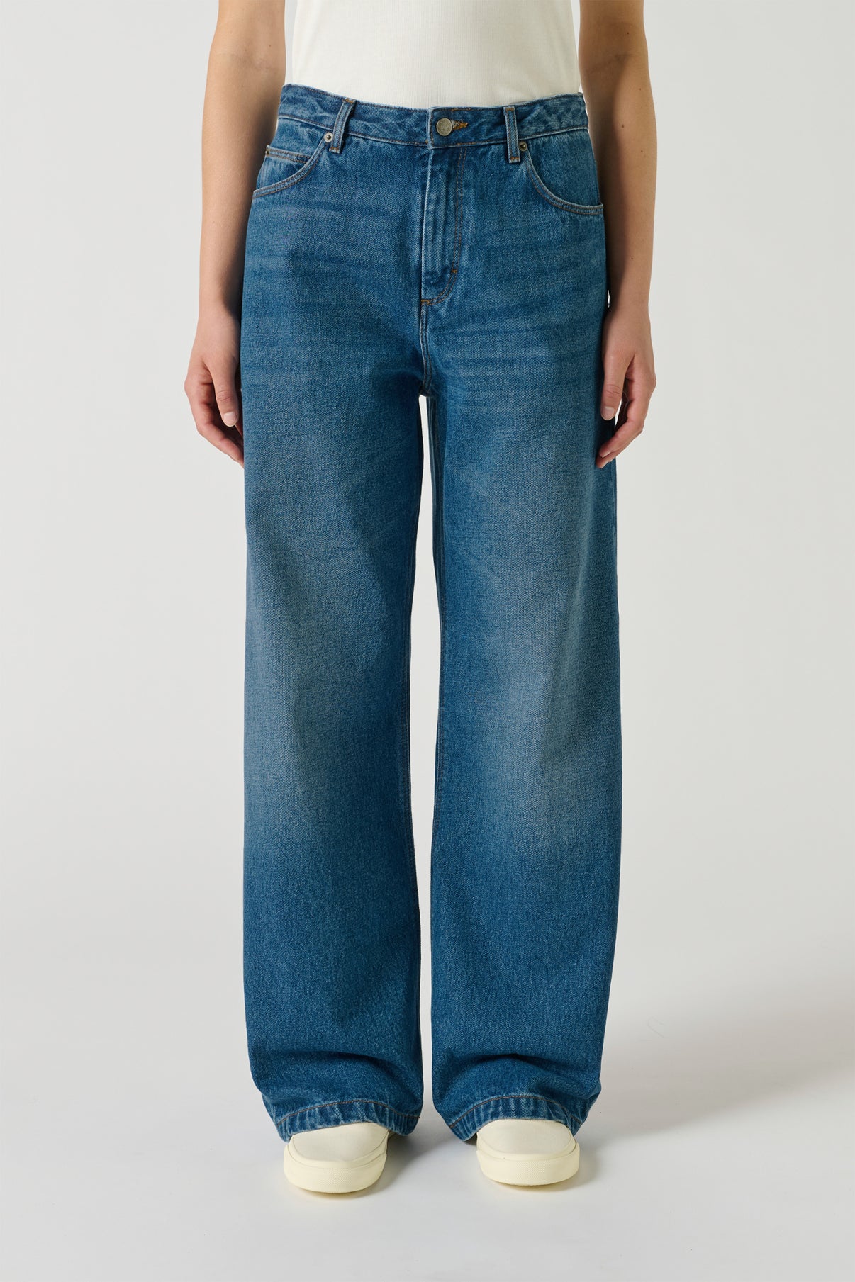 Jean Calvin - Bleu - Denim - Femme vue 2