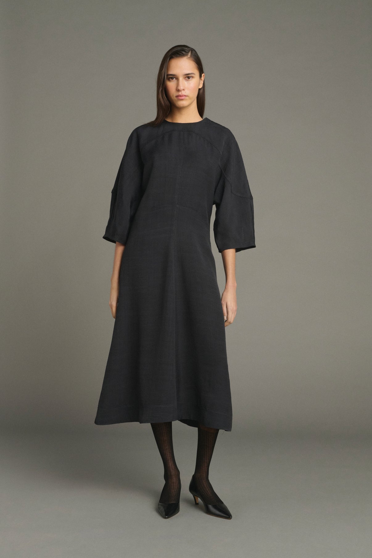 Robe Janice - Noir - Femme vue 4