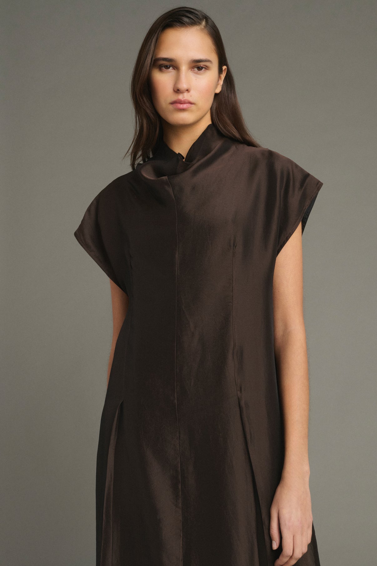 Kleid Lena - Braun - Damen vue 3
