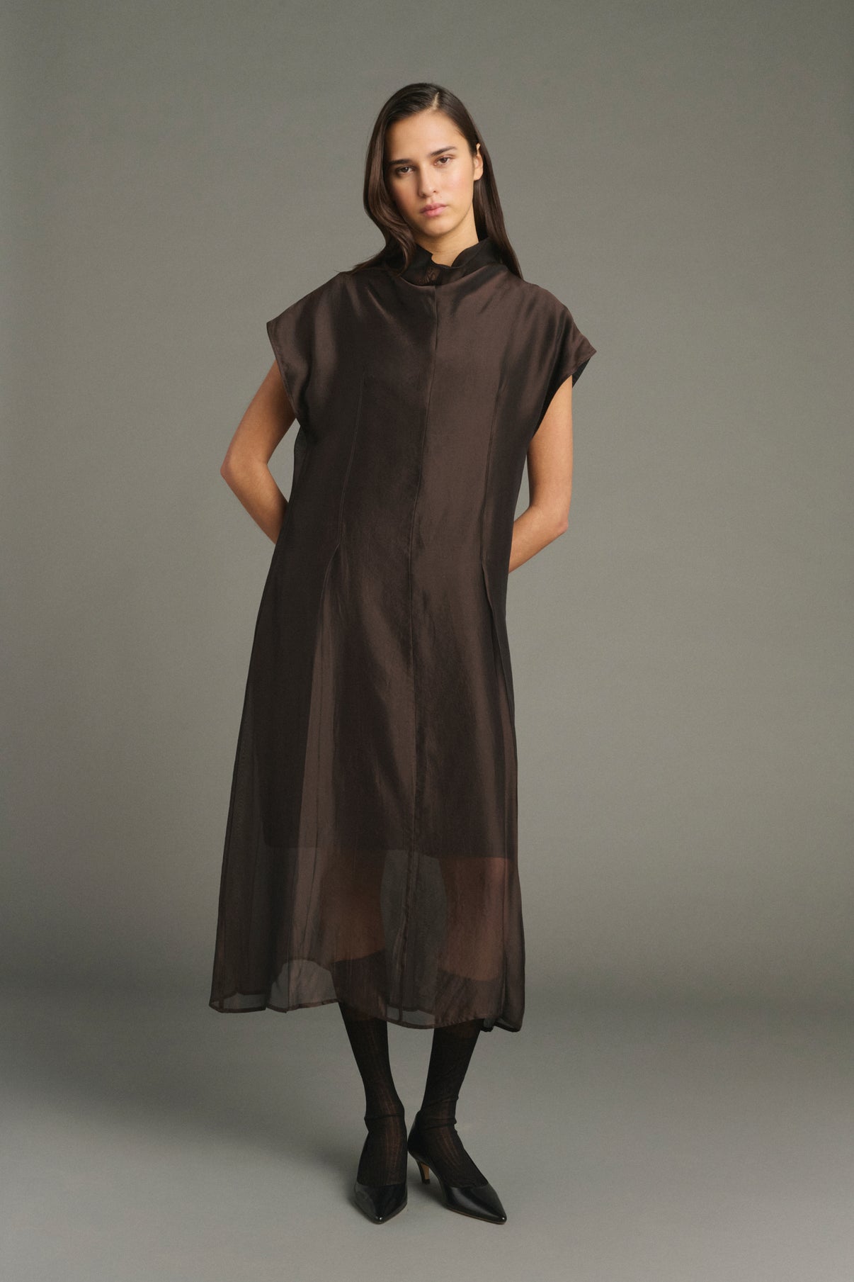 Kleid Lena - Braun - Damen vue 1
