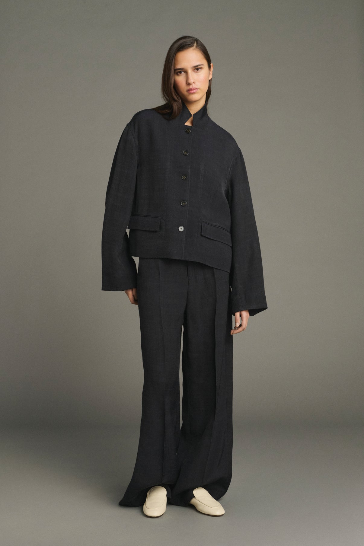 Hippolyte trousers - Black - Women vue 1