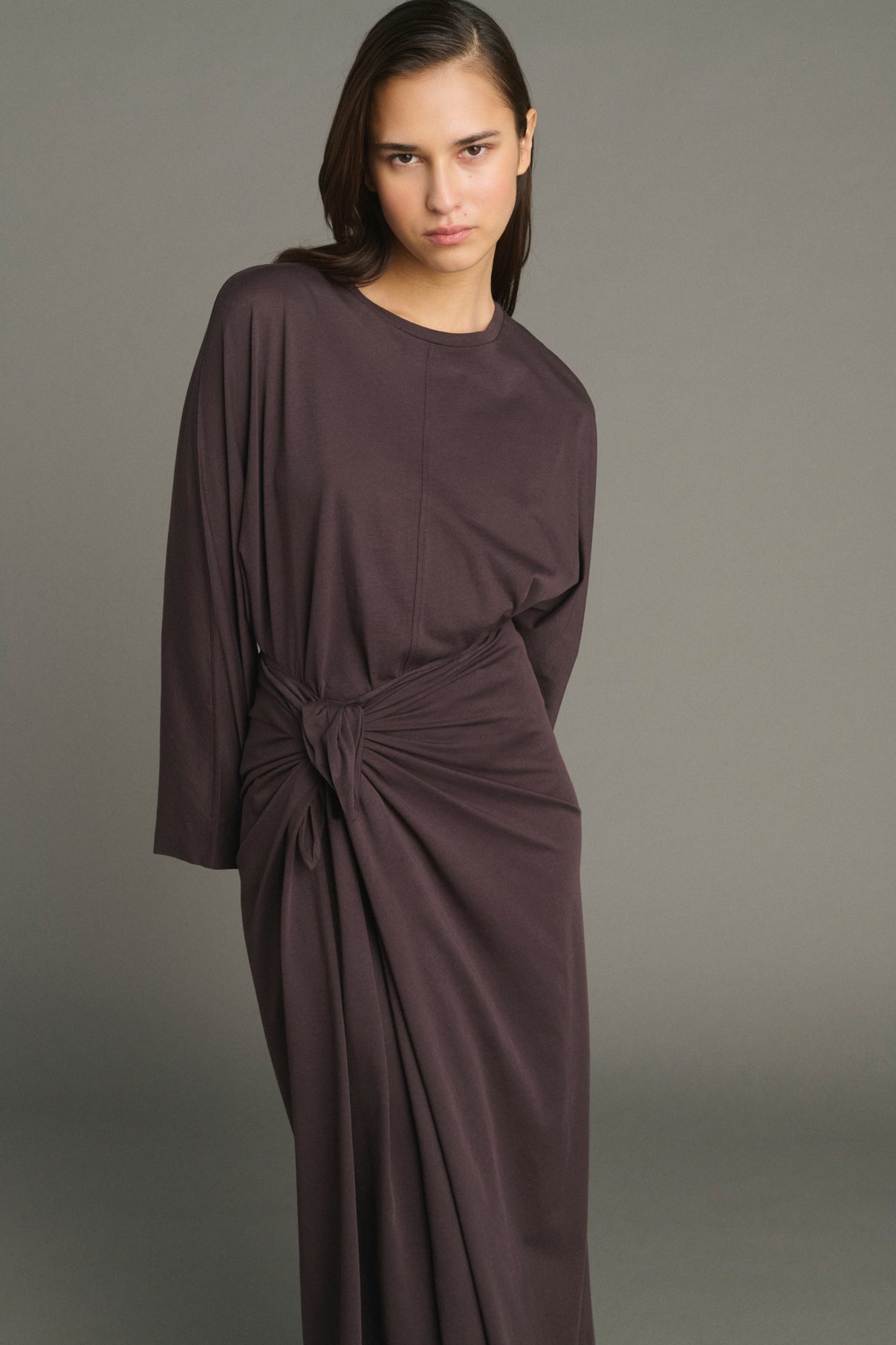 Jupe Goa - Chocolat - Coton - Femme vue 3