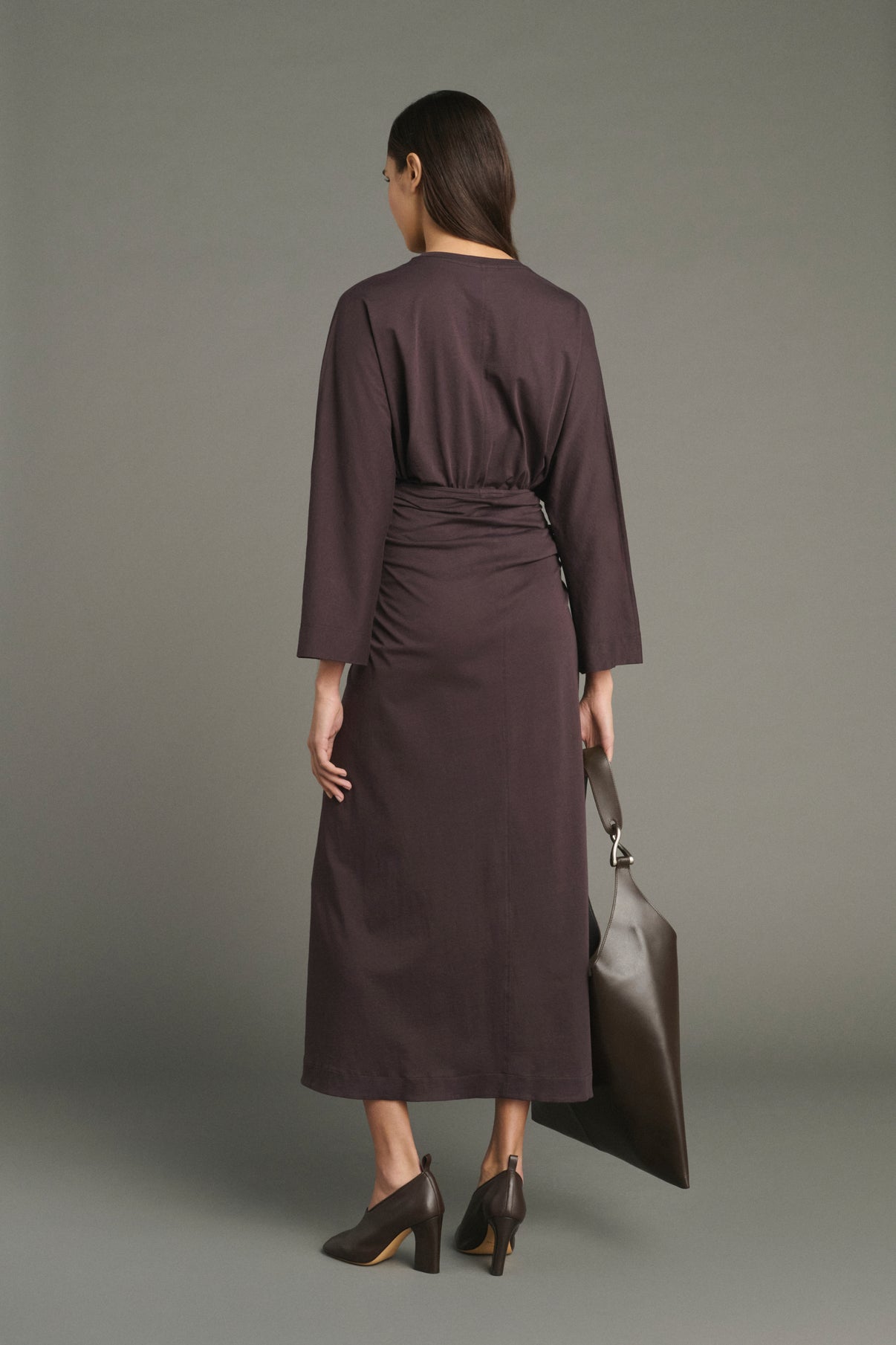 Jupe Goa - Chocolat - Coton - Femme vue 2
