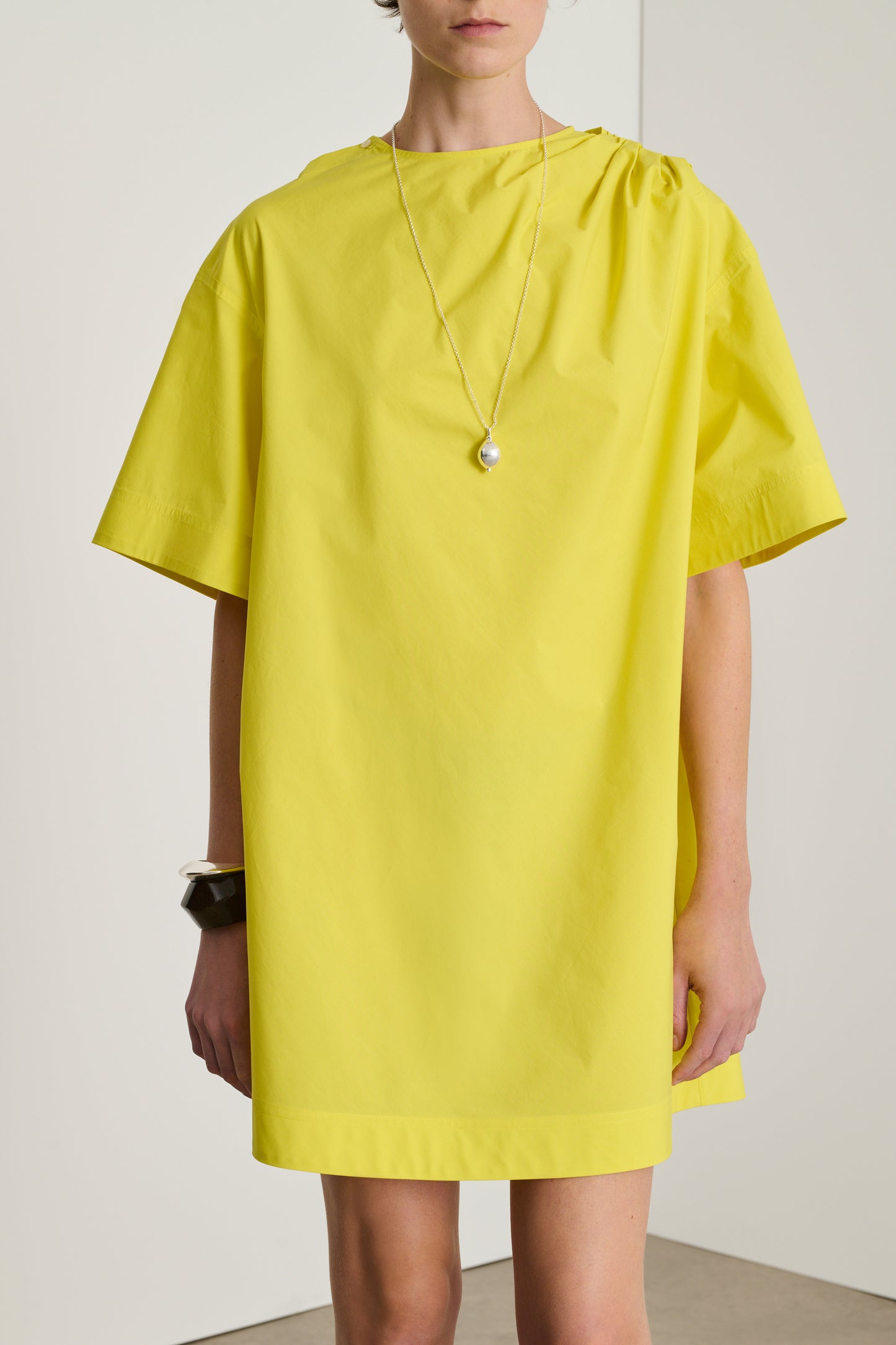 Robe Delight - Jaune Citron - Coton - Femme