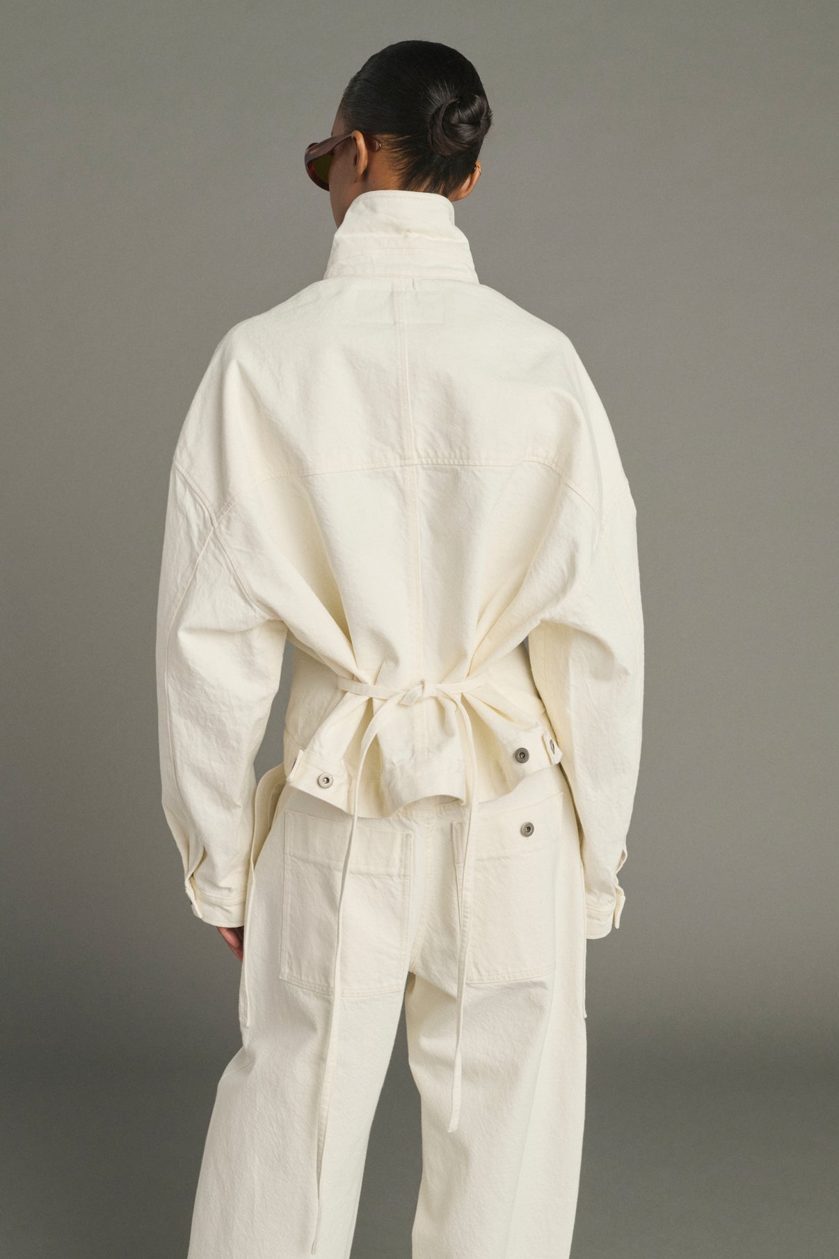 Veste Lys - Écru - Coton - Femme vue 6