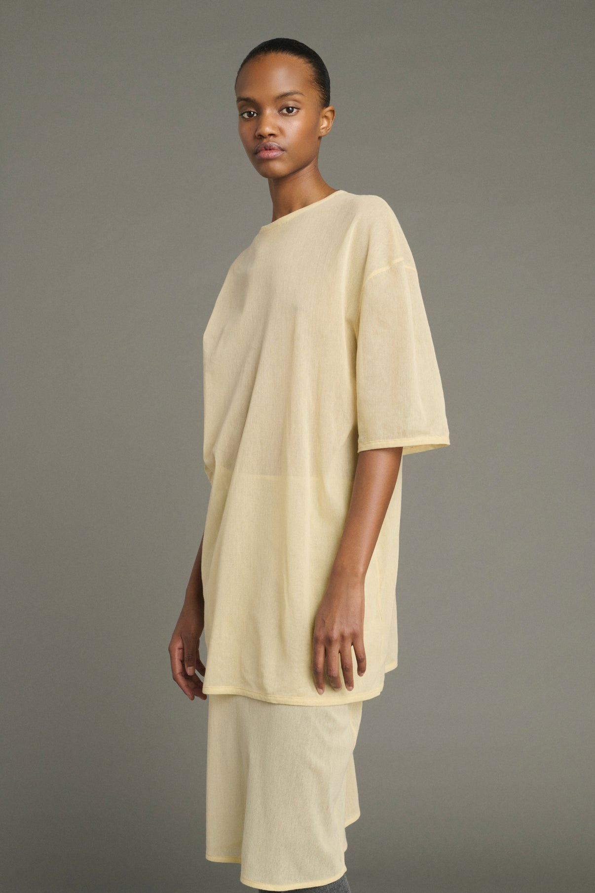 T-Shirt Joly - Butter - Baumwolle - Damen vue 3