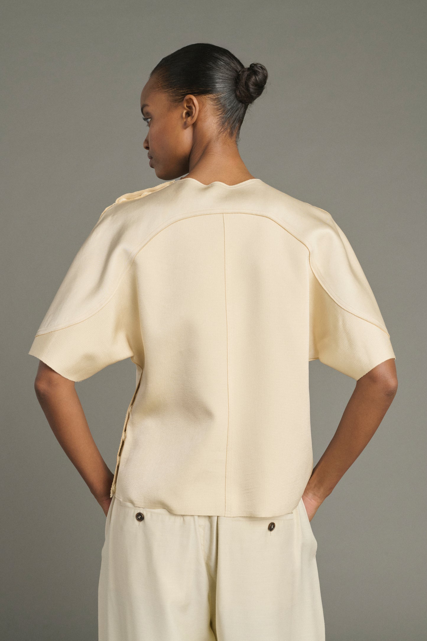 Pullover Uzel - Schwarz - Wolle - Damen