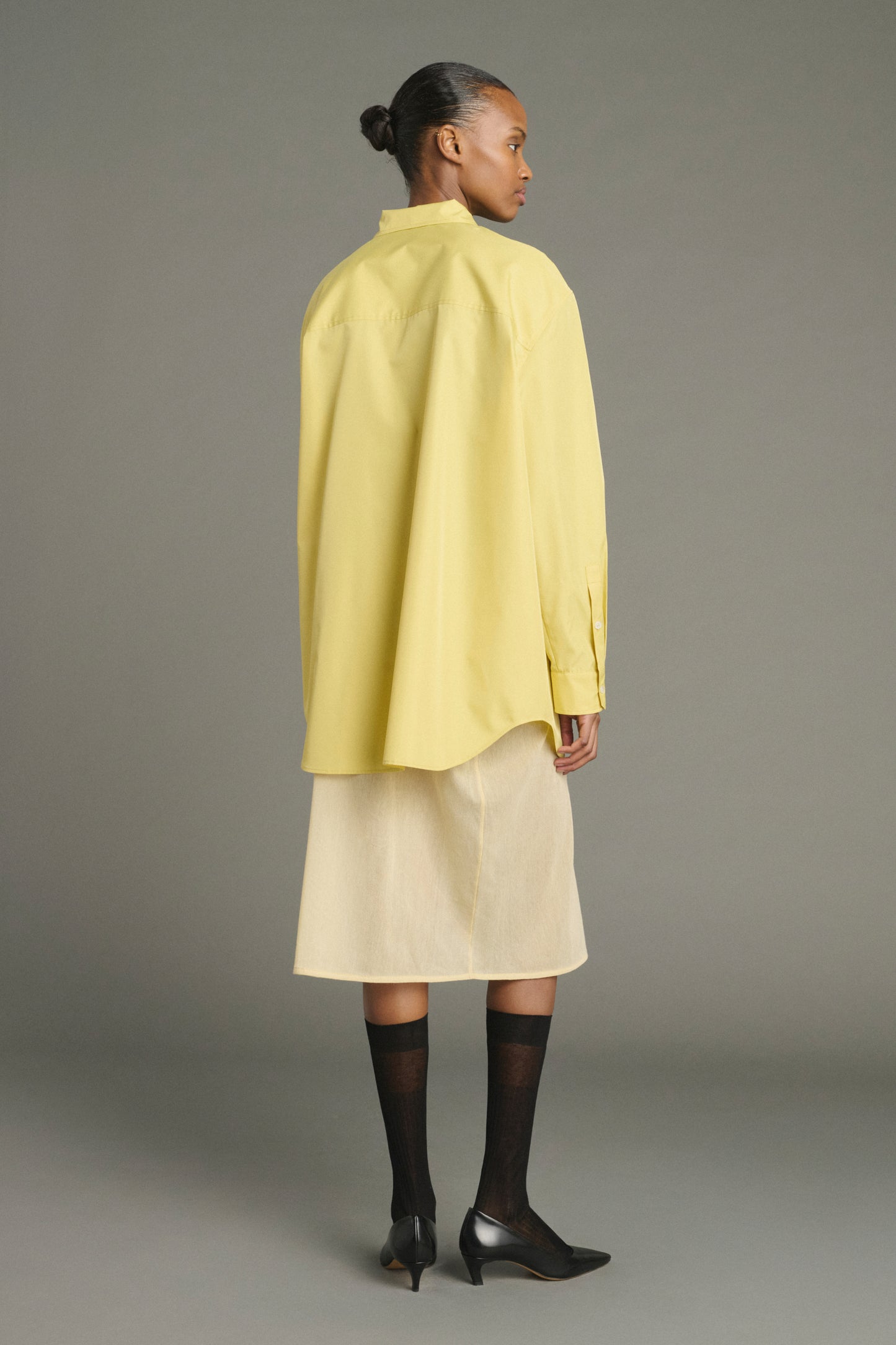 Kita shirt - Yellow/Beige - Women
