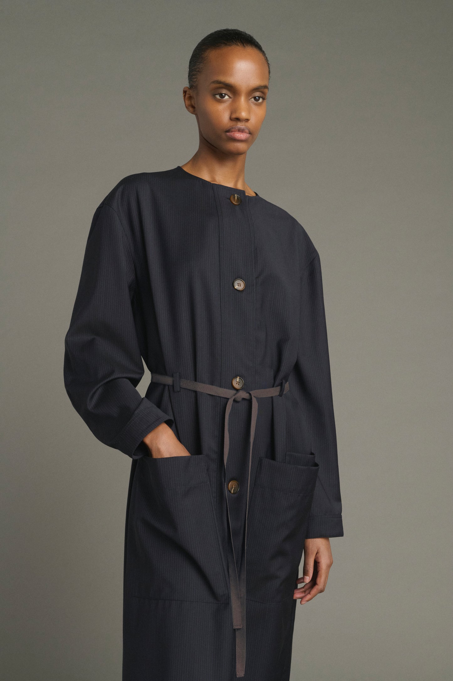 Robe Helie - Bleu/Navy - Laine - Femme