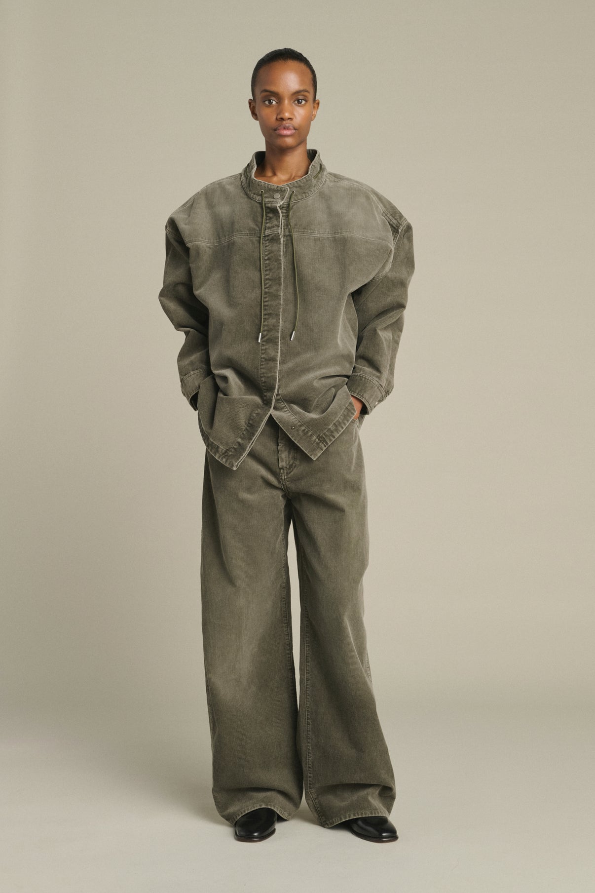 Hemd Lima – Grau – Baumwolle – Damen vue 3