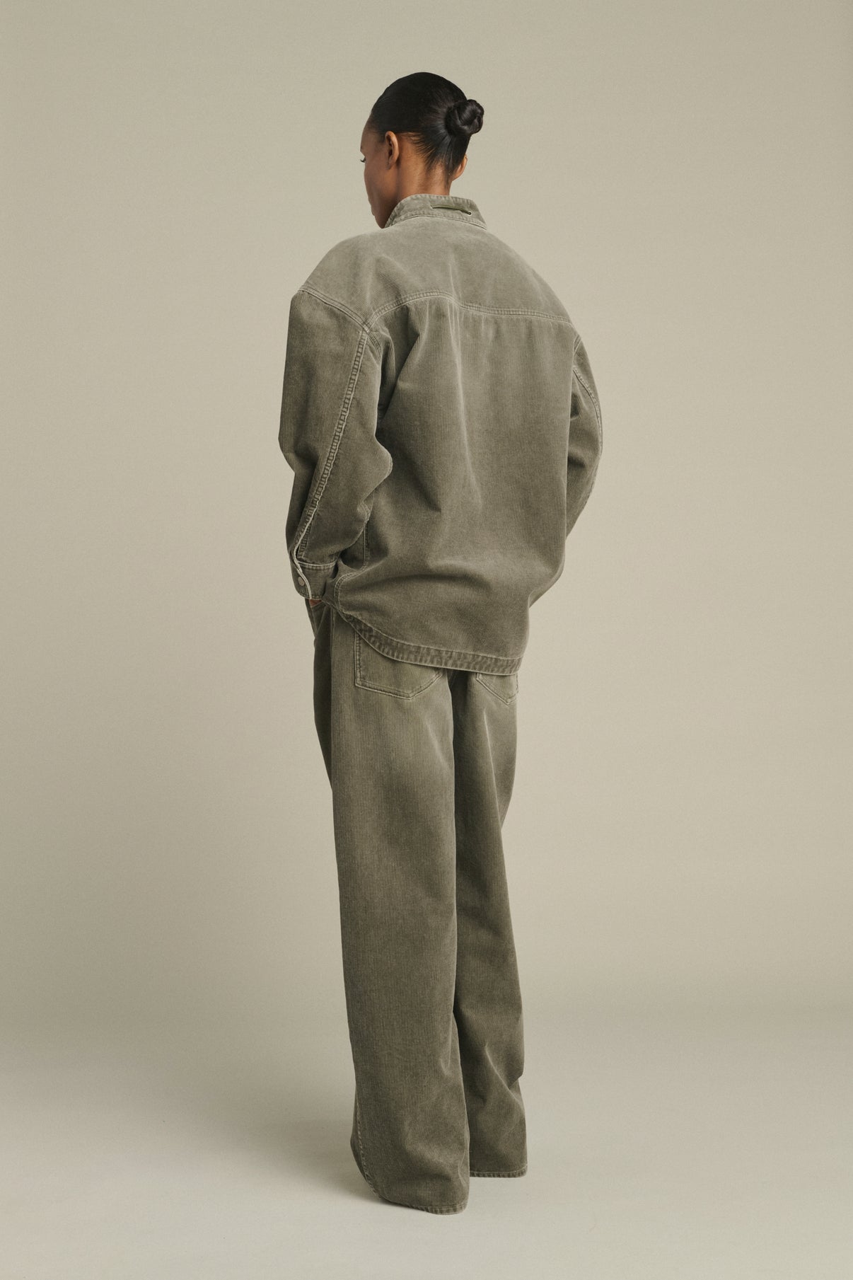 Hemd Lima – Grau – Baumwolle – Damen vue 4