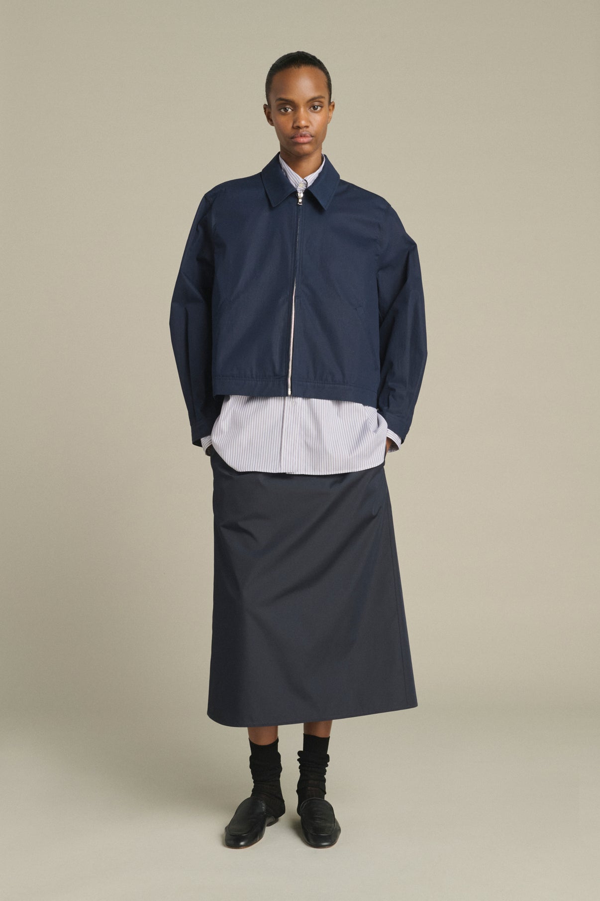 Veste Jared - Navy - Coton - Femme vue 5