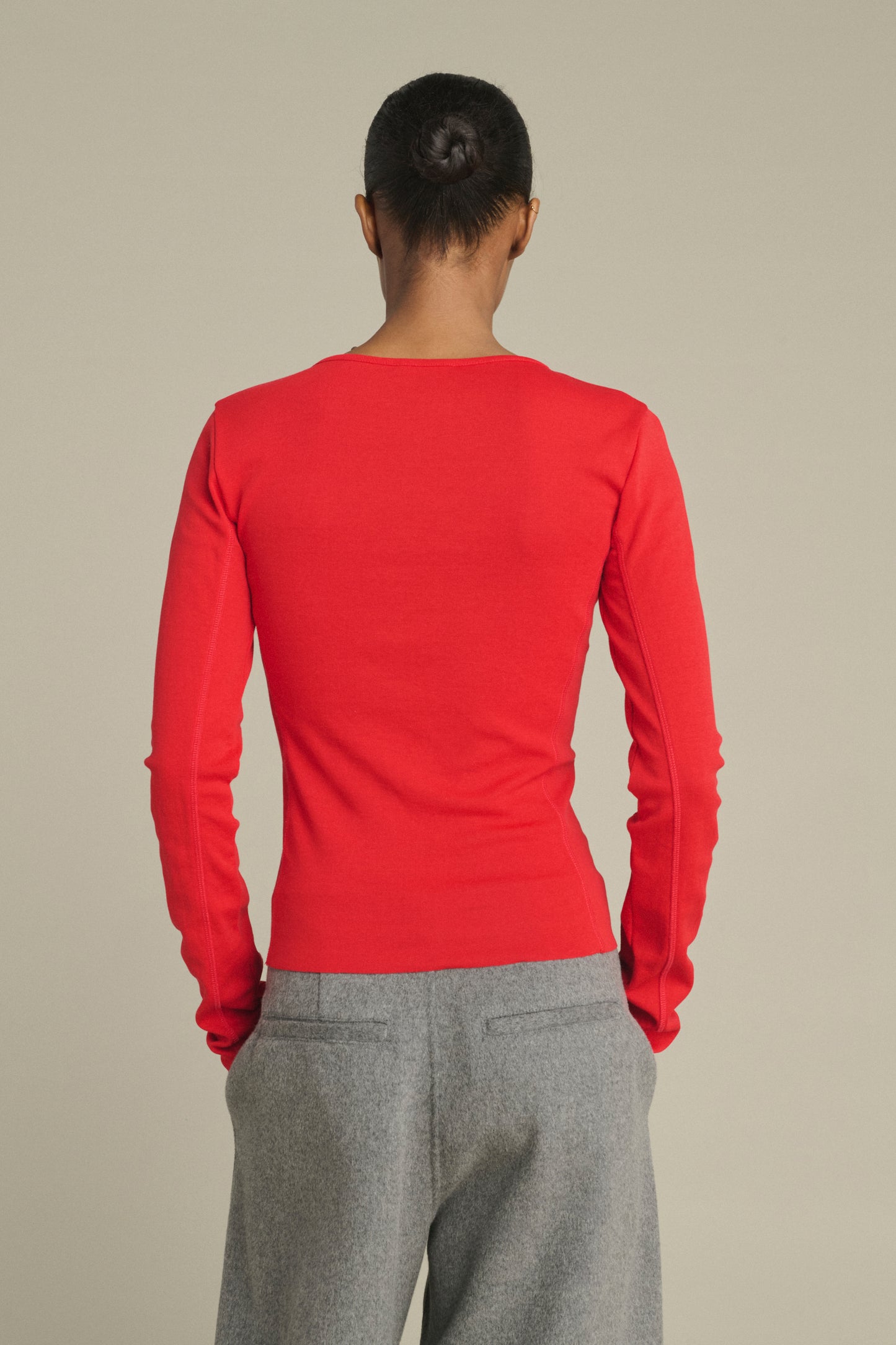 Tee-Shirt Lester - Rouge - Coton - Femme