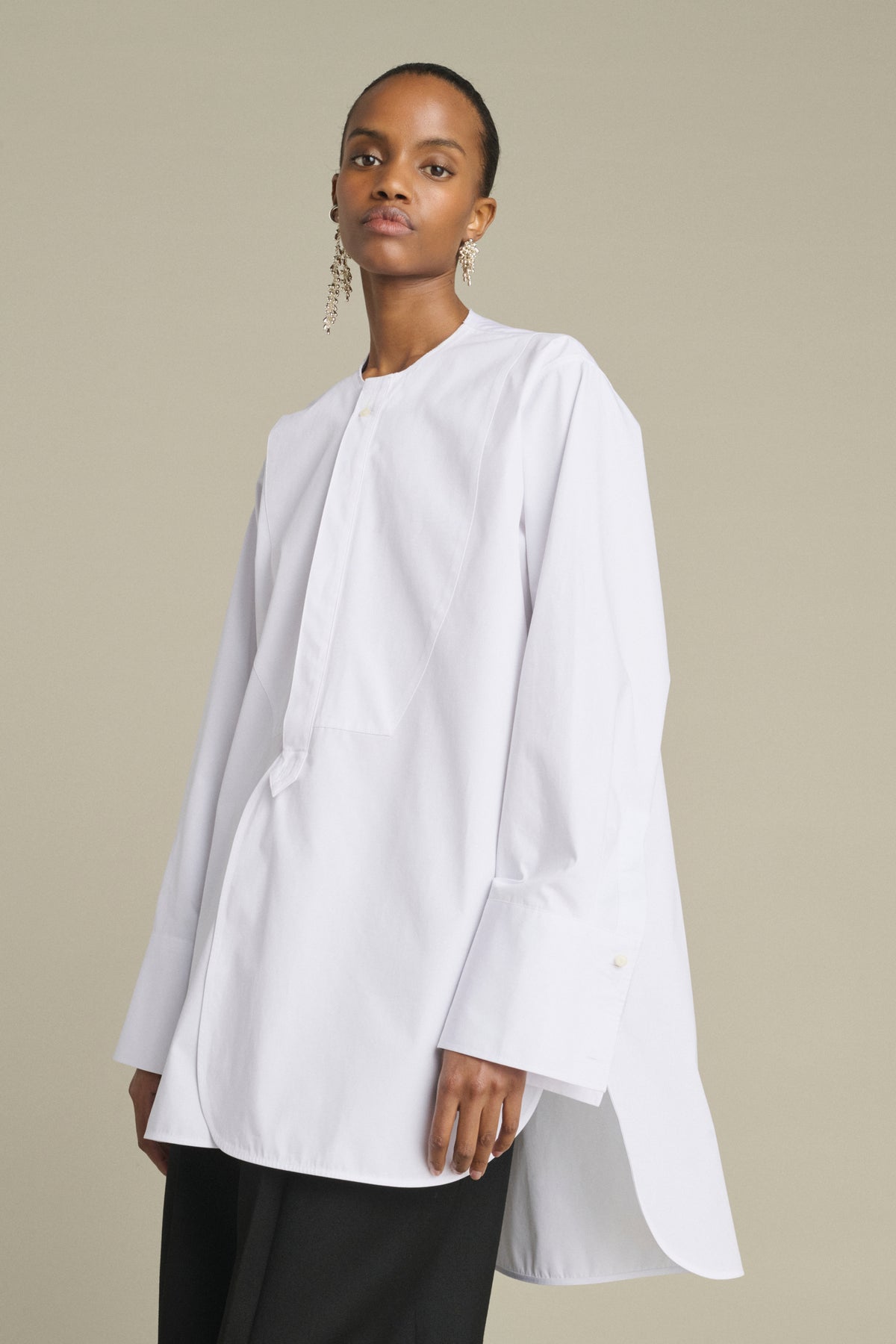 Chemise Liotta - Blanc - Coton - Femme vue 4