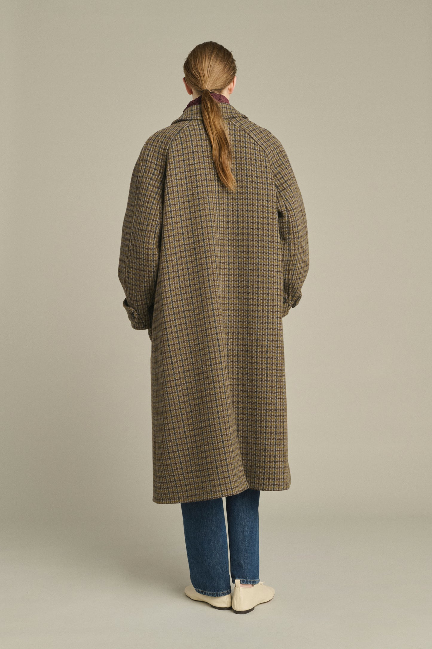 Berlin coat - Grey/Khaki - Wool - Women