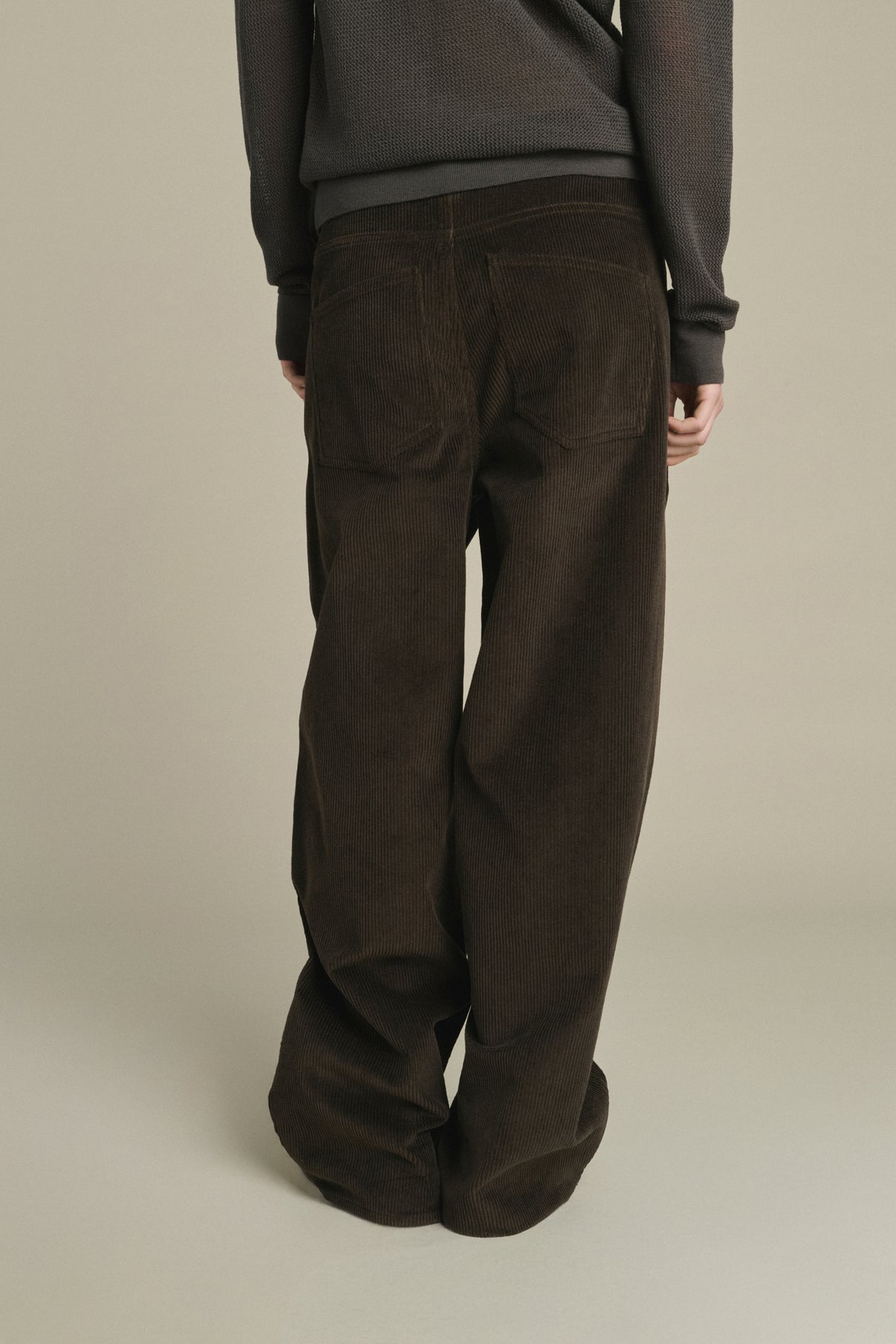 Pantalon Gunther - Marron Foncé - Coton - Femme vue 3