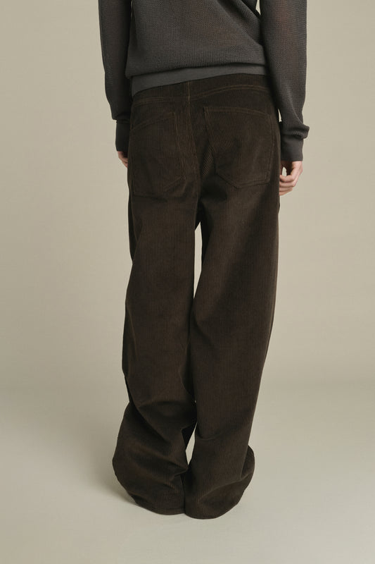 Hose Gunther – Dunkelbraun – Baumwolle – Damen