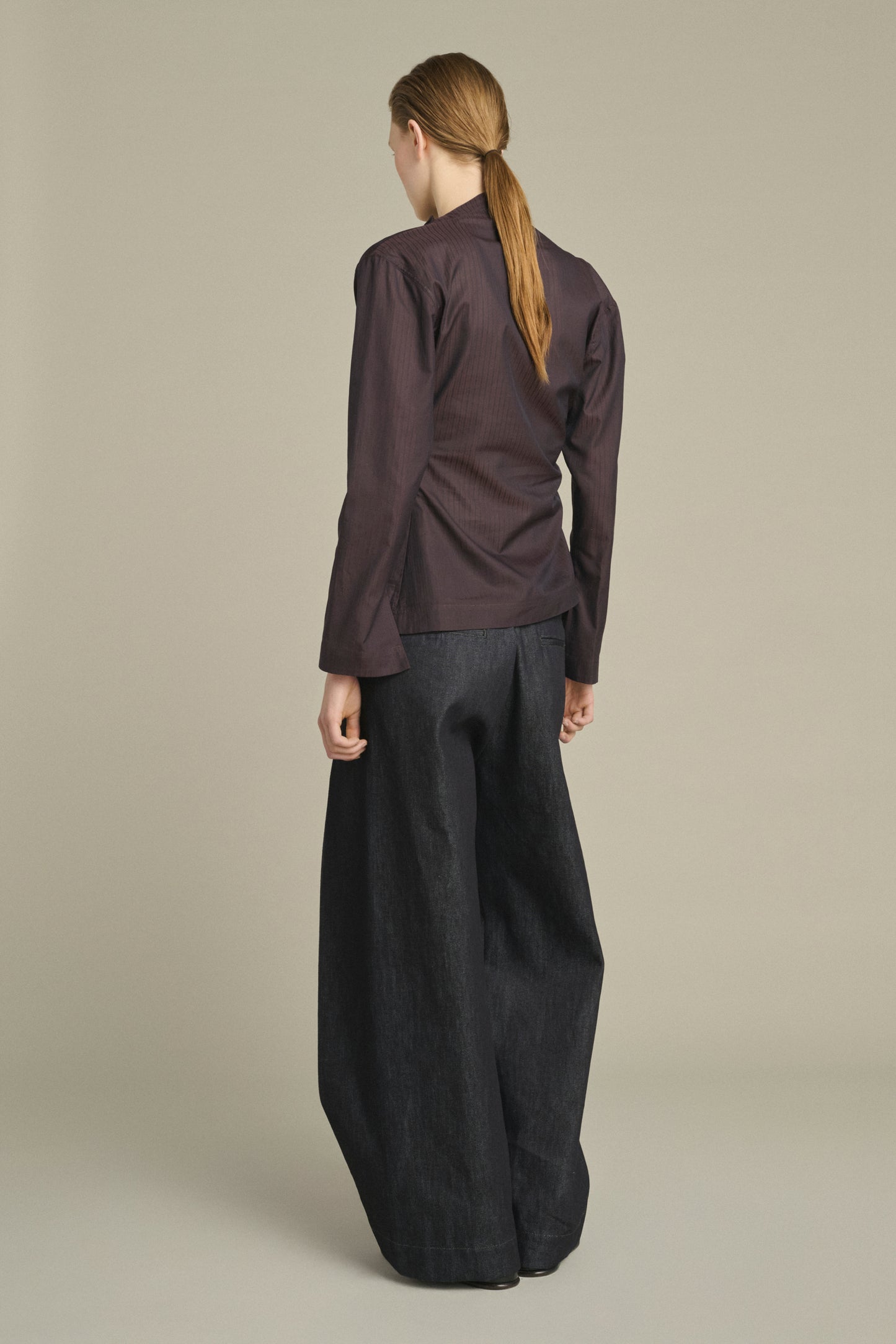 Bluse Lana - Feige/Braun - Baumwolle - Damen