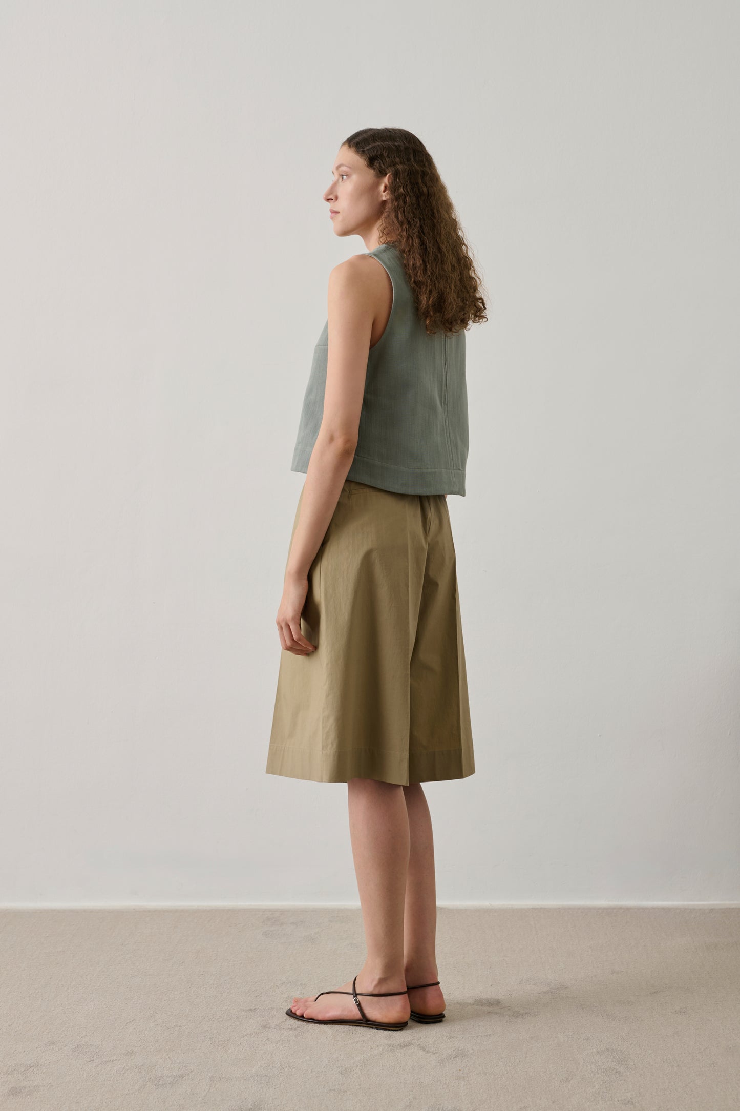 Bermuda Imogen - Sand - Baumwolle - Damen