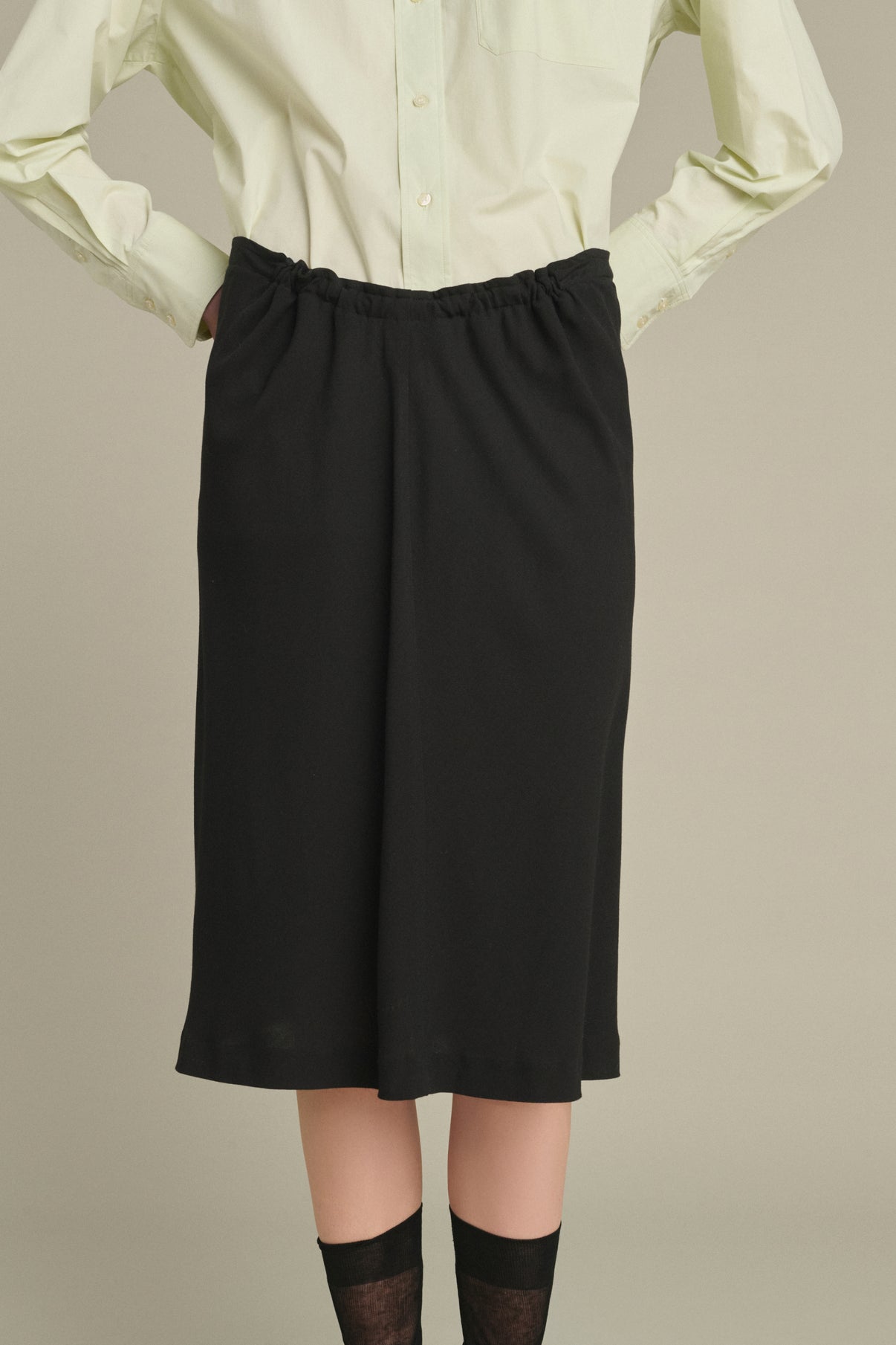 Rock Loriana – Schwarz – Damen vue 3