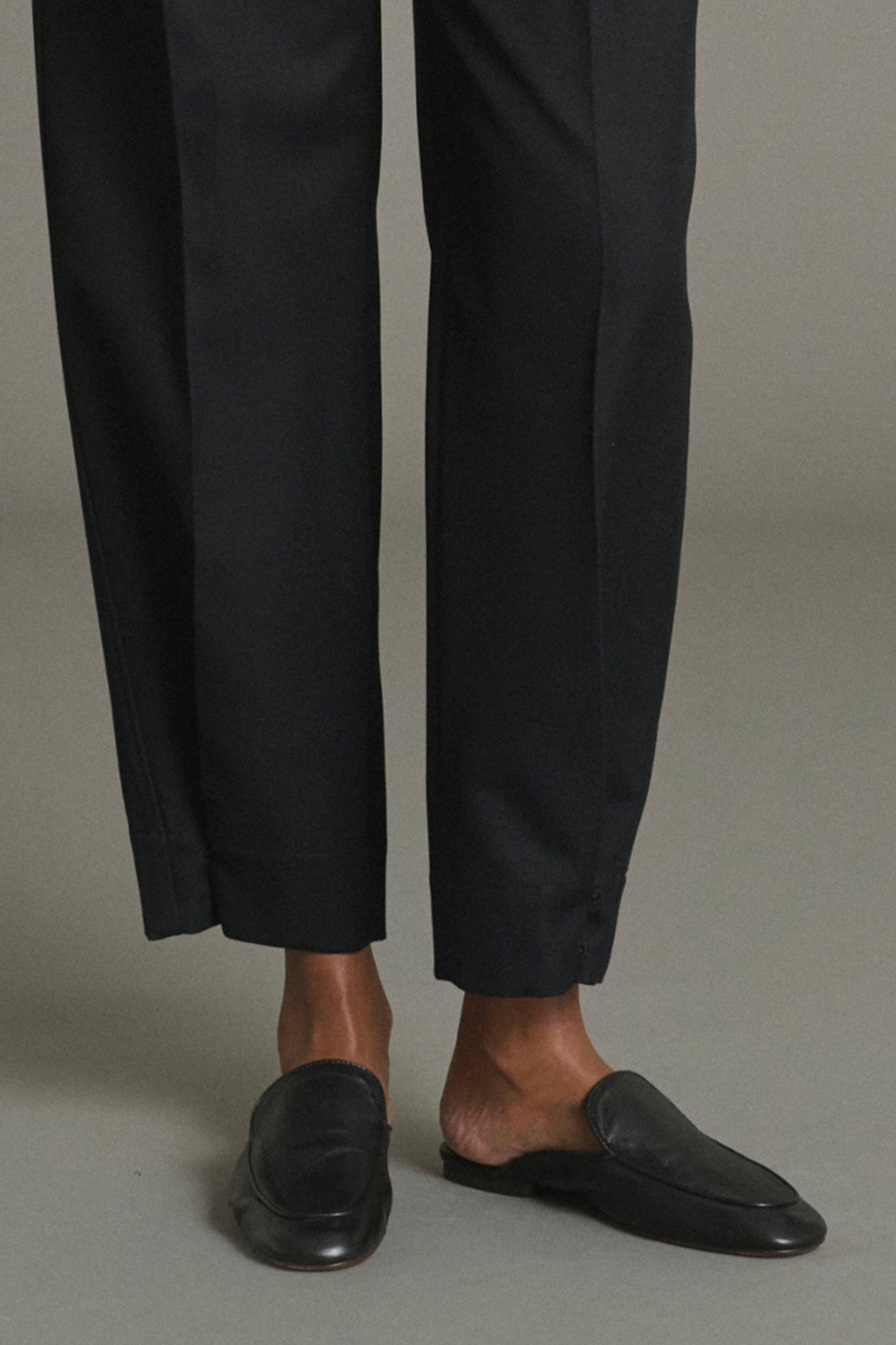 Mules Antonine - Noir - Cuir - Femme