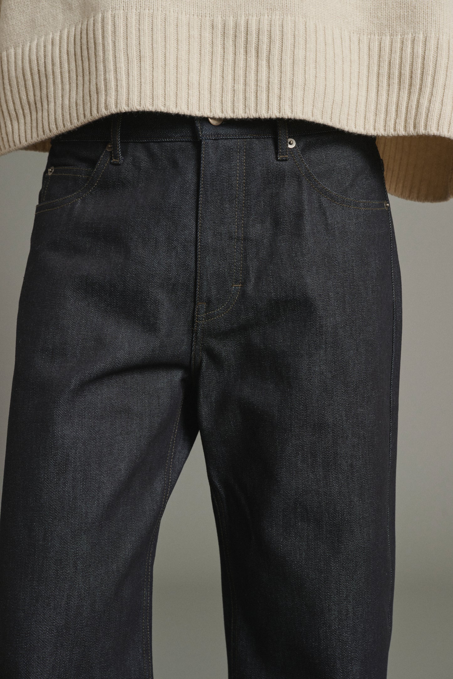 Jeans Harrison – Bleu Brut – Baumwolle – Damen