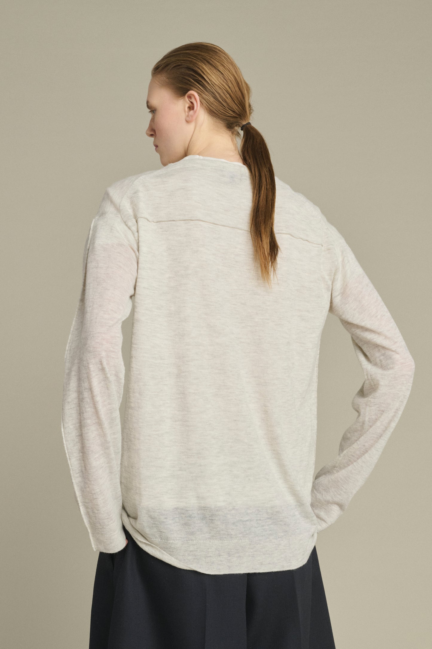 Pullover Khloe – Hellgrau – Damen