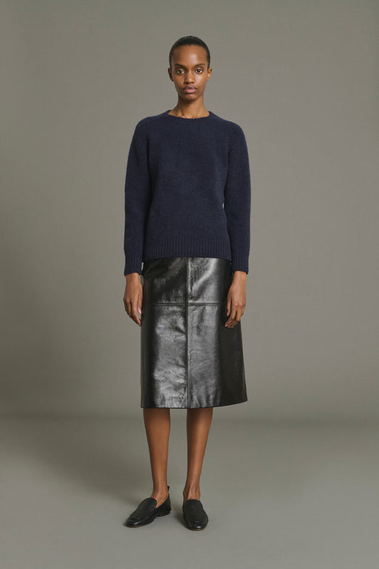 Pullover Envie – Marineblau – Wolle – Damen