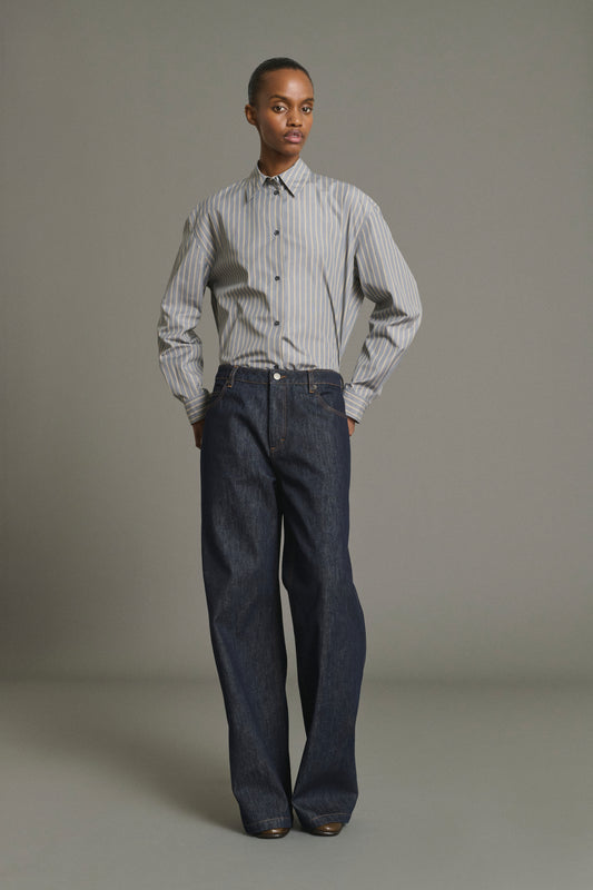 Jean Calvin - Brut Denim Droit Femme - Soeur