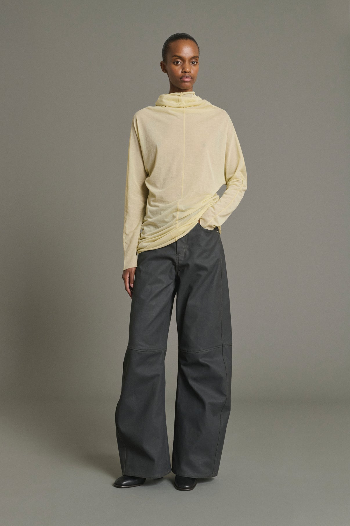 Tee-Shirt Lisia - Jaune Pâle - Coton - Femme vue 5