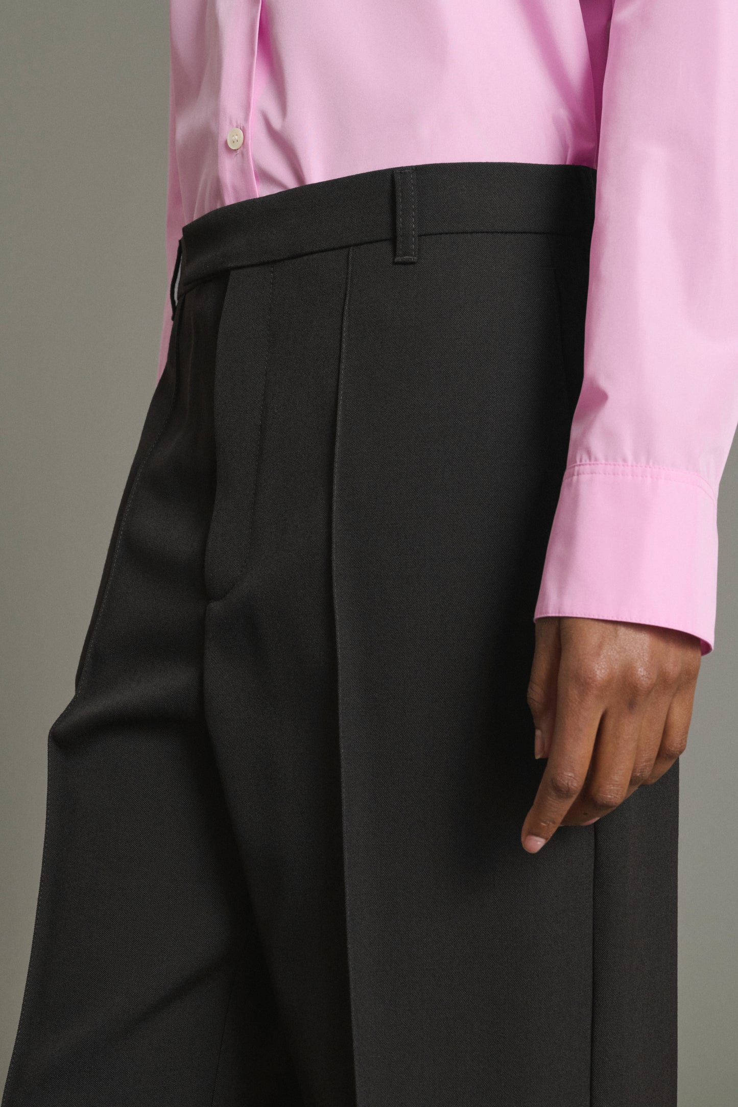 Pantalon Leo - Noir - Laine - Femme
